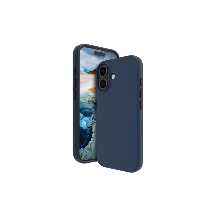 dbramante1928 Iceland Ultra - Cover per cellulare - Compatibilità MagSafe - D3O, plastica - blu - per Apple iPhone 16