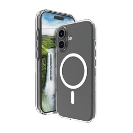 dbramante1928 Iceland Ultra - Cover per cellulare - Compatibilità MagSafe - D3O, plastica - trasparente - per Apple iPhone 16