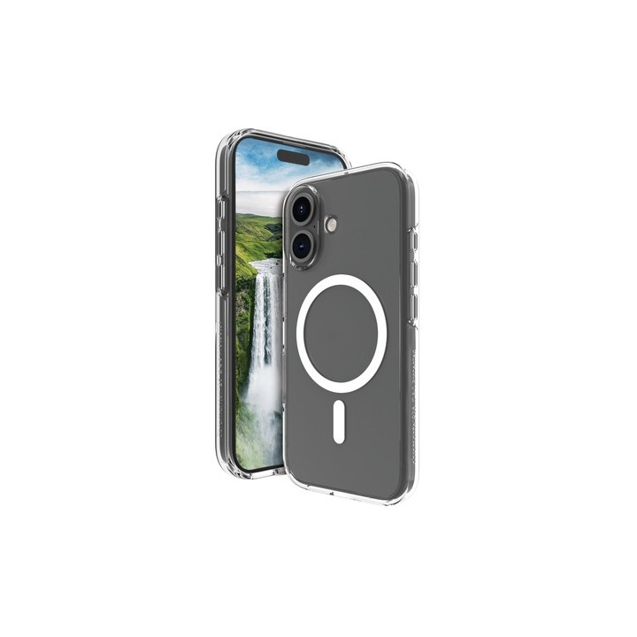 dbramante1928 Iceland Ultra - Cover per cellulare - Compatibilità MagSafe - D3O, plastica - trasparente - per Apple iPhone 16