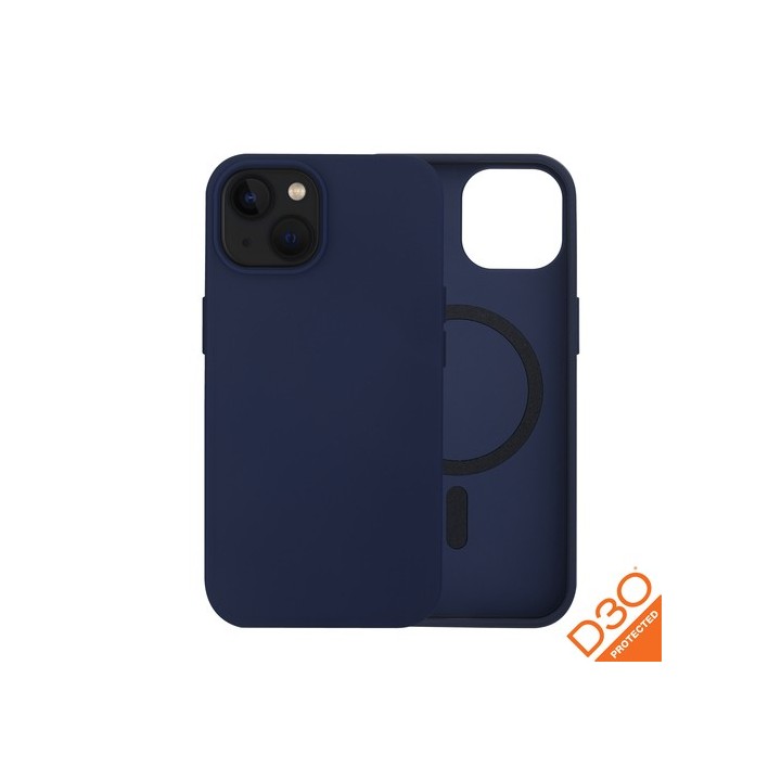 dbramante1928 Iceland Ultra - Cover per cellulare - Compatibilità MagSafe - plastica riciclata, D3O - blu - per Apple iPhone 13