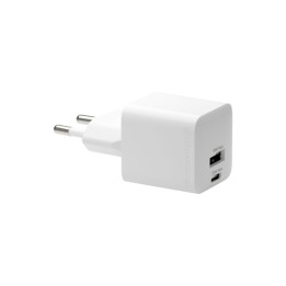 dbramante1928 re-charge - Alimentatore - 25 watt - 2 connettori di uscita (USB-C, USB) - bianco - Europa