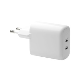 dbramante1928 re-charge - Alimentatore - 30 watt - 2 connettori di uscita (USB-C) - bianco - Europa