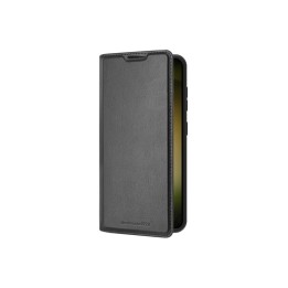 dbramante1928 Oslo - Flip cover per cellulare - poliuretano (PU), plastica - nero - per Samsung Galaxy S24