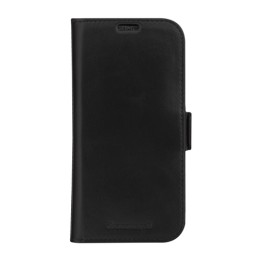 dbramante1928 Copenhagen - Flip cover per cellulare - pelle pieno fiore - nero - per Apple iPhone 15 Pro