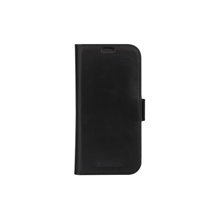 dbramante1928 Copenhagen - Flip cover per cellulare - pelle pieno fiore - nero - per Apple iPhone 15 Pro