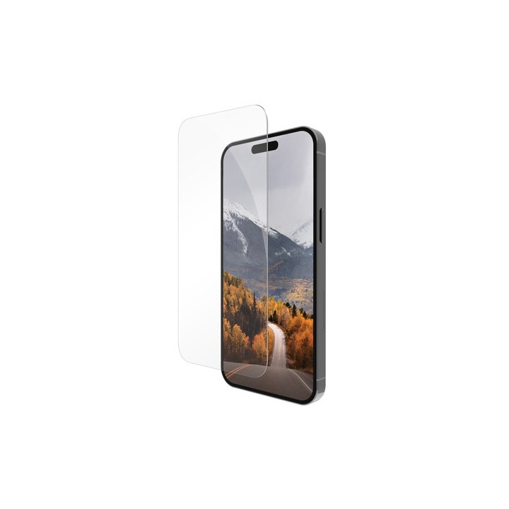 dbramante1928 eco-protect - Protezione per schermo per telefono cellulare - colore telaio nero - per Apple iPhone 16 Pro Max