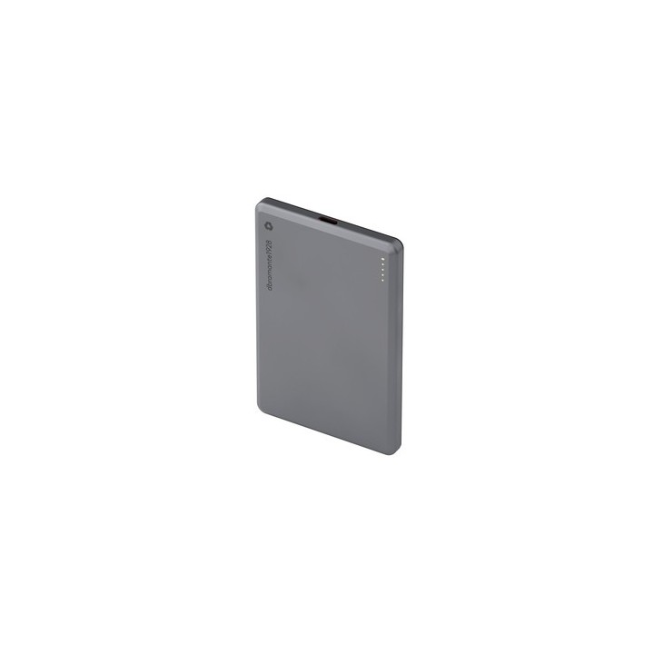 dbramante1928 re-charge - Stazione di ricarica wireless - 5000 mAh - 20 Watt - 3 A (USB-C) - grigio