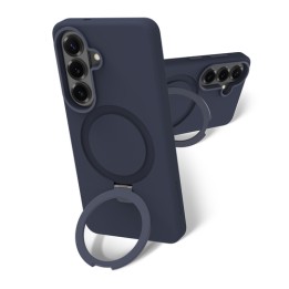 dbramante1928 Roskilde - Cover per cellulare - magnet kickstand - Compatibilità MagSafe - ICON - deep water - per Samsung Galax