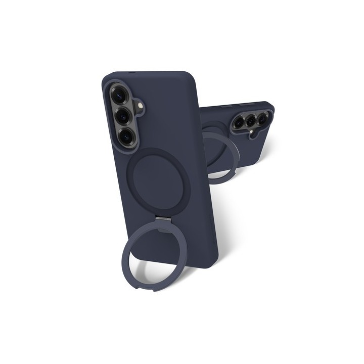 dbramante1928 Roskilde - Cover per cellulare - magnet kickstand - Compatibilità MagSafe - ICON - deep water - per Samsung Galax