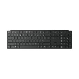 Lenovo Multi-Mode Pro 6000 - Tastiera - senza fili - 2.4 GHz, Bluetooth - QWERTY - italiana - nero eclisse - confezione brown b