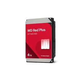 WD Red Plus - HDD - 4 TB - interno - 3.5" - SATA 6Gb/s - 5400 rpm - buffer: 128 MB
