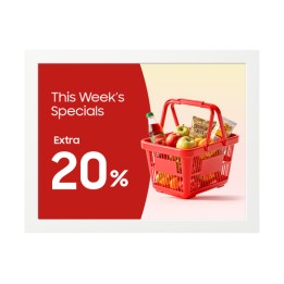 Samsung EM13DX - 13" Categoria diagonale (13.3" visualizzabile) - EMDX series display e-Paper - E Ink Spectra 6 - segnaletica d