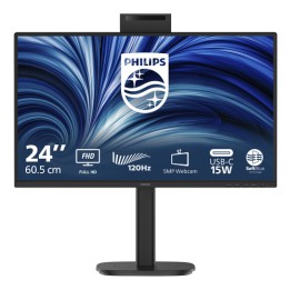 Philips 24B2N3200JH - 3000 Series - monitor a LED - 24" (23.8" visualizzabile) - 1920 x 1080 Full HD (1080p) @ 120 Hz - IPS - 1