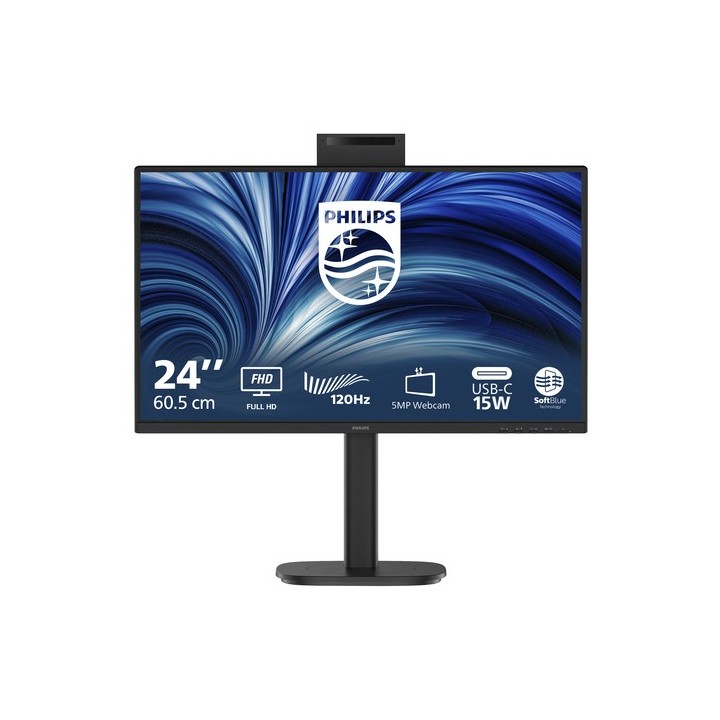 Philips 24B2N3200JH - 3000 Series - monitor a LED - 24" (23.8" visualizzabile) - 1920 x 1080 Full HD (1080p) @ 120 Hz - IPS - 1