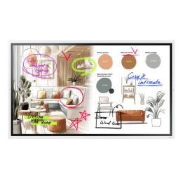 Samsung Flip WM65FX - 65" Categoria diagonale WMFX Series Display LCD retroilluminato a LED - istruzione/imprenditoria - con la