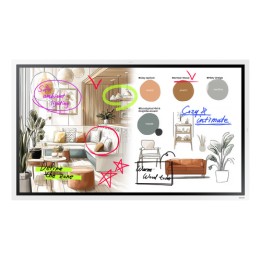 Samsung Flip WM55FX - 55" Categoria diagonale WMFX Series Display LCD retroilluminato a LED - istruzione/imprenditoria - con la