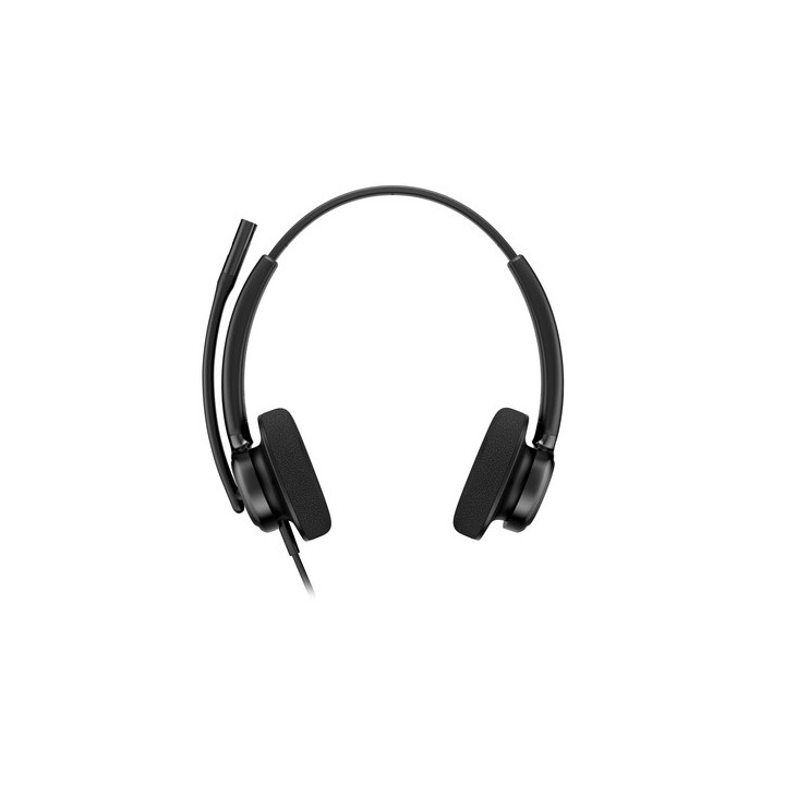 HP Poly Mission 425 - Mission 400 Series - cuffie con microfono - over ear - cablato - USB-C, USB-A - nero - Zoom Certificato, 