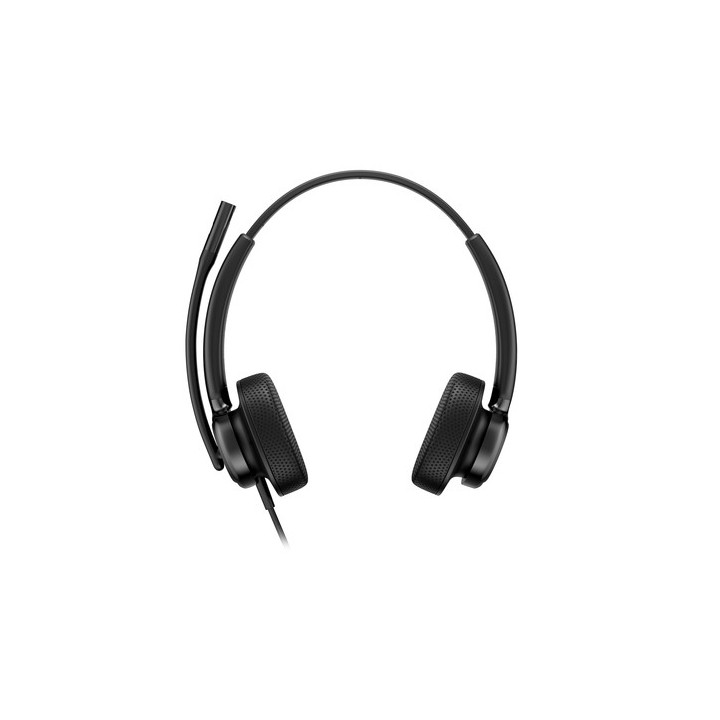 HP Poly Mission 425 - Mission 400 Series - cuffie con microfono - over ear - cablato - USB-A, USB-C - nero - Zoom Certificato, 