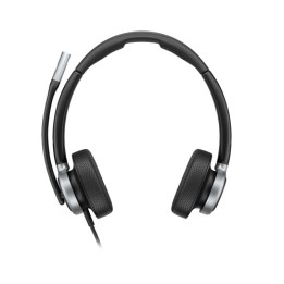 HP Poly Mission 625 - Mission 600 Series - cuffie con microfono - over ear - cablato - USB-C, USB-A - nero - Certificato per Mi