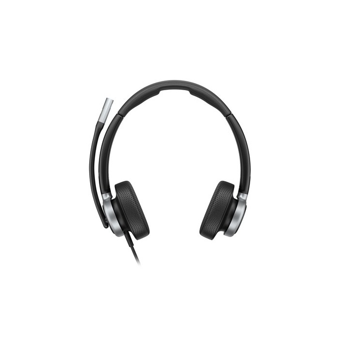 HP Poly Mission 625 - Mission 600 Series - cuffie con microfono - over ear - cablato - USB-C, USB-A - nero - Certificato per Mi