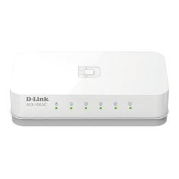 D-Link DES 1005C - Switch - unmanaged - 5 x 10/100 - desktop