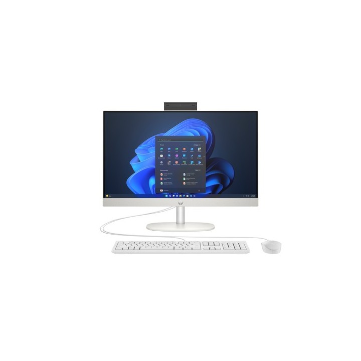 HP ProOne 240 G10 - All-in-one Core i3 N300 / fino a 3.8 GHz - RAM 16 GB - SSD 512 GB - NVMe - UHD Graphics - Gigabit Ethernet,
