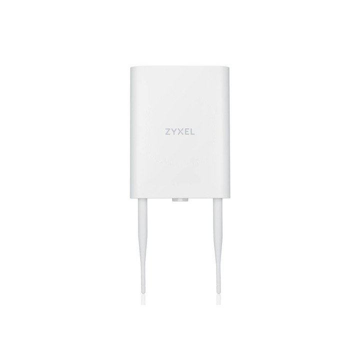Zyxel NWA55BE - Wireless access point - BE5100, 4-stream, dual-radio, NebulaFlex, outdoor - Wi-Fi 7 - Wi-Fi 7 - 2.4 GHz, 5 GHz 