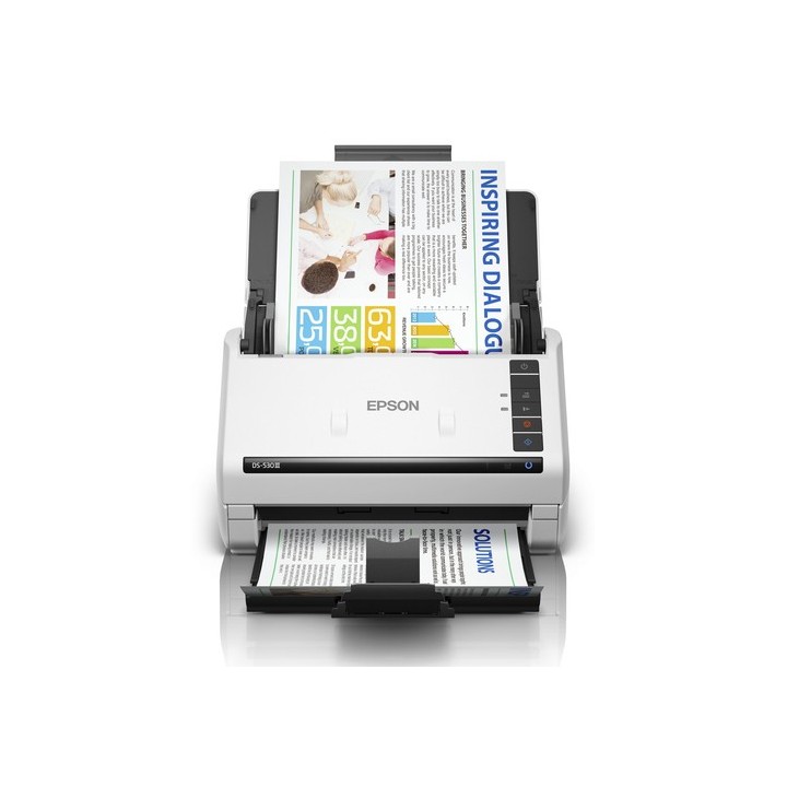 Epson WorkForce DS-530III - Scanner documenti - Duplex - A4 - 600 dpi x 600 dpi - fino a 40 ppm (mono) / fino a 40 ppm (colore)