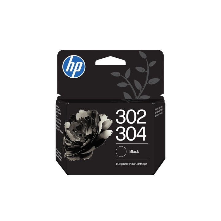 HP 302/304 - 2 ml - pigmento nero - originale - cartuccia d'inchiostro - per AMP 130, Deskjet 1110, 21XX, 26XX, 36XX, 37XX, ENV