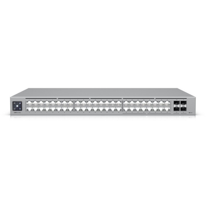 Ubiquiti UniFi Switch Pro Max 48 - Switch - L3 - gestito - 32 x 10/100/1000 + 16 x 2.5GBase-T + 4 x 10 Gigabit Ethernet - deskt