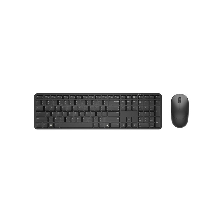 Dell Pro 5 KM526 - Set mouse e tastiera - full size - senza fili - 2.4 GHz - QWERTY - USA Internazionale - nero