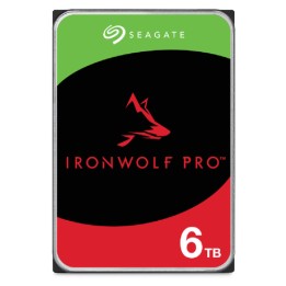 Seagate IronWolf Pro ST6000NT001 - HDD - 6 TB - interno - 3.5" - SATA 6Gb/s - 7200 rpm - buffer: 256 MB - con 3 anni Seagate Re