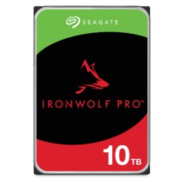 Seagate IronWolf Pro ST10000NT001 - HDD - 10 TB - interno - 3.5" - SATA 6Gb/s - 7200 rpm - buffer: 256 MB - con 3 anni Seagate 