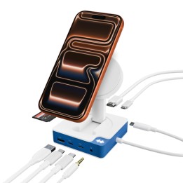 HyperDrive Flex MagCharge - Docking station - USB-C - HDMI