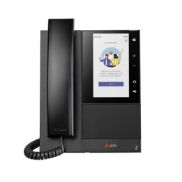 Poly CCX 505 Business Media Phone for Microsoft Teams and PoE-enabled - Replaces Poly SKU 2200-49735-019