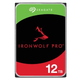Seagate IronWolf Pro ST12000NT001 - HDD - 12 TB - interno - 3.5" - SATA 6Gb/s - 7200 rpm - buffer: 256 MB - con 3 anni Seagate 