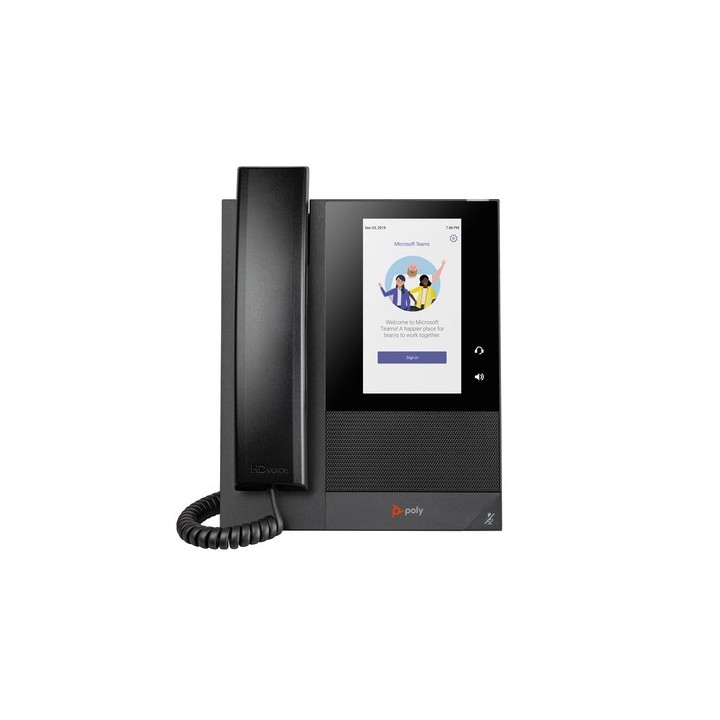 Poly CCX 400 Business Media Phone for Microsoft Teams and PoE-enabled No - Replaces Poly SKU 2200-49700-019