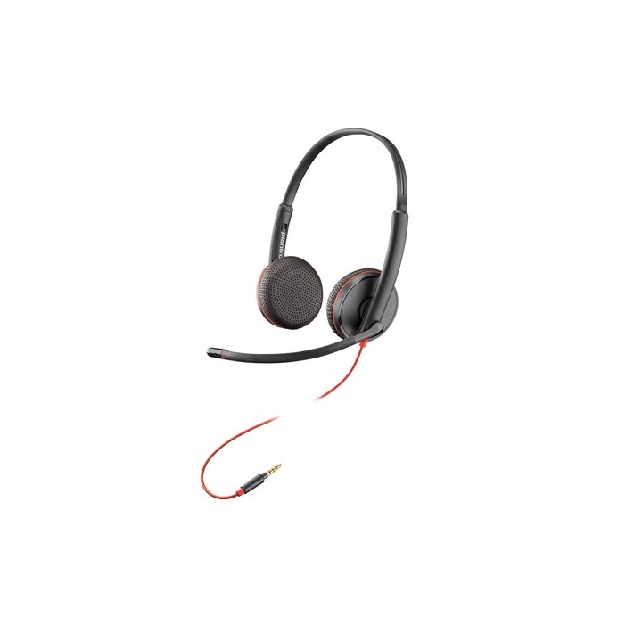 Poly Blackwire C3225 Top - Replaces Poly SKU 211058-01
