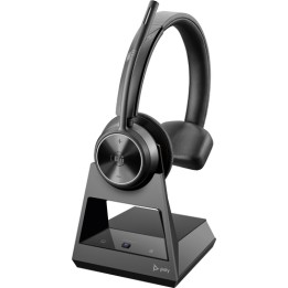Poly Savi 7310-M Office DECT 1880-1900 MHz Single Ear Headset EMEA - INTL English - Euro plug - Replaces Poly SKU 215202-05