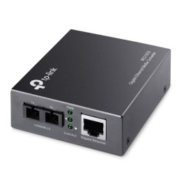 TP-Link MC210CS - Media converter per fibra - 1GbE - 1000Base-FX, 1000Base-T - RJ-45 / modalità singola SC - fino a 15 km - 131