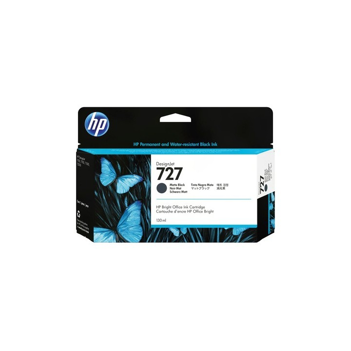 HP 727 - 130 ml - nero opaco - originale - DesignJet - cartuccia d'inchiostro - per DesignJet T1500, T1530, T2500, T2530, T920,