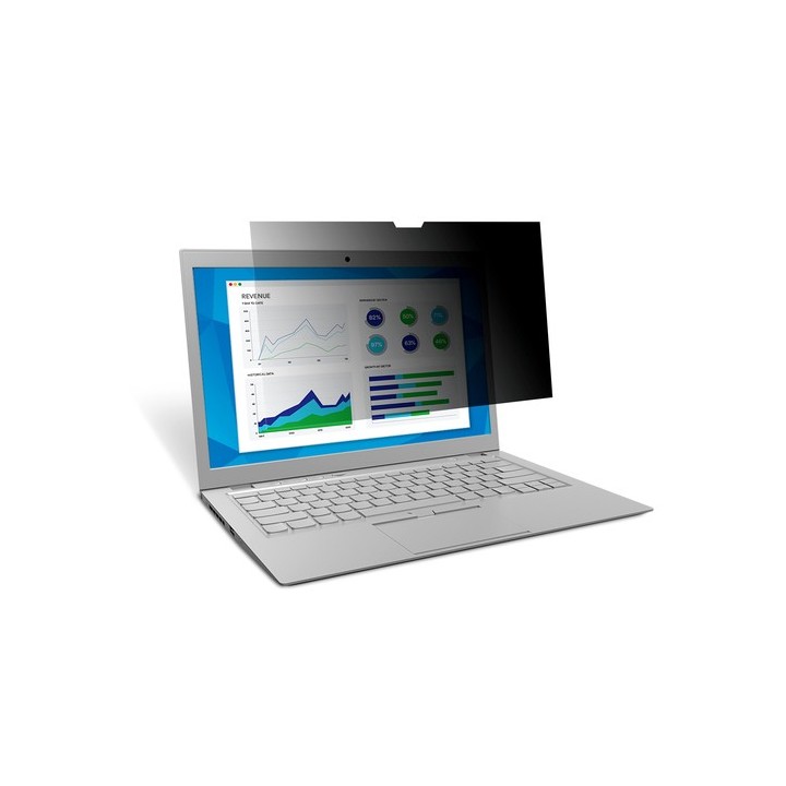 Filtro 3M Privacy - Filtro privacy notebook - 15.6" - nero