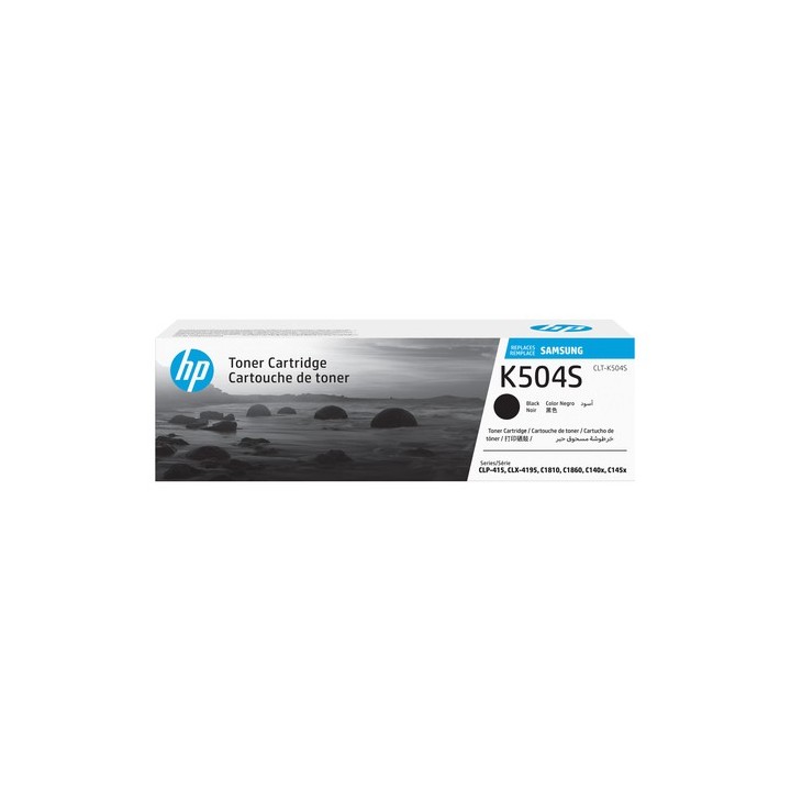 HP CLT-K504S - Nero - originale - cartuccia toner (SU158A) - per Samsung CLP-415, CLX-4195, MultiXpress SL-C1453, C1454, Xpress