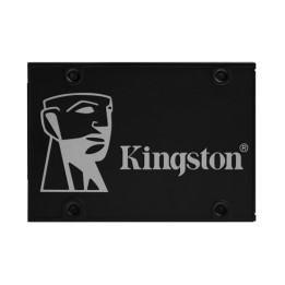 Kingston KC600 - SSD - crittografato - 512 GB - interno - 2.5" - SATA 6Gb/s - 256 bit AES - TCG Opal Encryption, Self-Encryptin