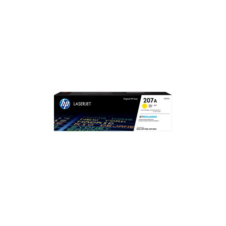 HP 207A - Giallo - originale - LaserJet - cartuccia toner (W2212A) - per Color LaserJet Pro M255dw, M255nw, MFP M282nw, MFP M28