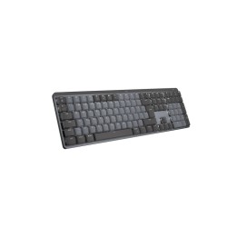 Logitech Master Series MX Mechanical - Tastiera - retroilluminato - senza fili - Bluetooth LE - QWERTY - USA Internazionale - i