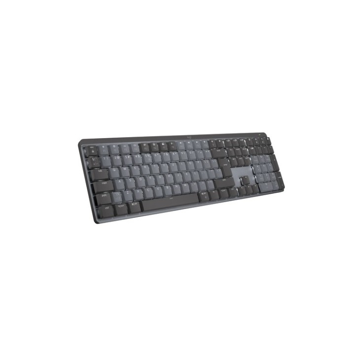 Logitech Master Series MX Mechanical - Tastiera - retroilluminato - senza fili - Bluetooth LE - QWERTY - USA Internazionale - i