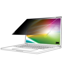 3M Bright Screen Privacy Filter - Filtro privacy notebook - adesivo - 13.3" - nero