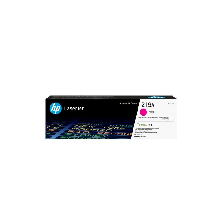 HP 219A - Magenta - originale - LaserJet - cartuccia toner (W2193A) - per Color LaserJet Pro MFP 3302fdn