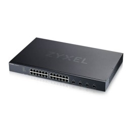 Zyxel XGS1935 Series XGS1935-28 - Switch - gestito - L3 Lite - intelligente - 24 x 10/100/1000 + 4 x 10 Gigabit SFP+ (uplink) -